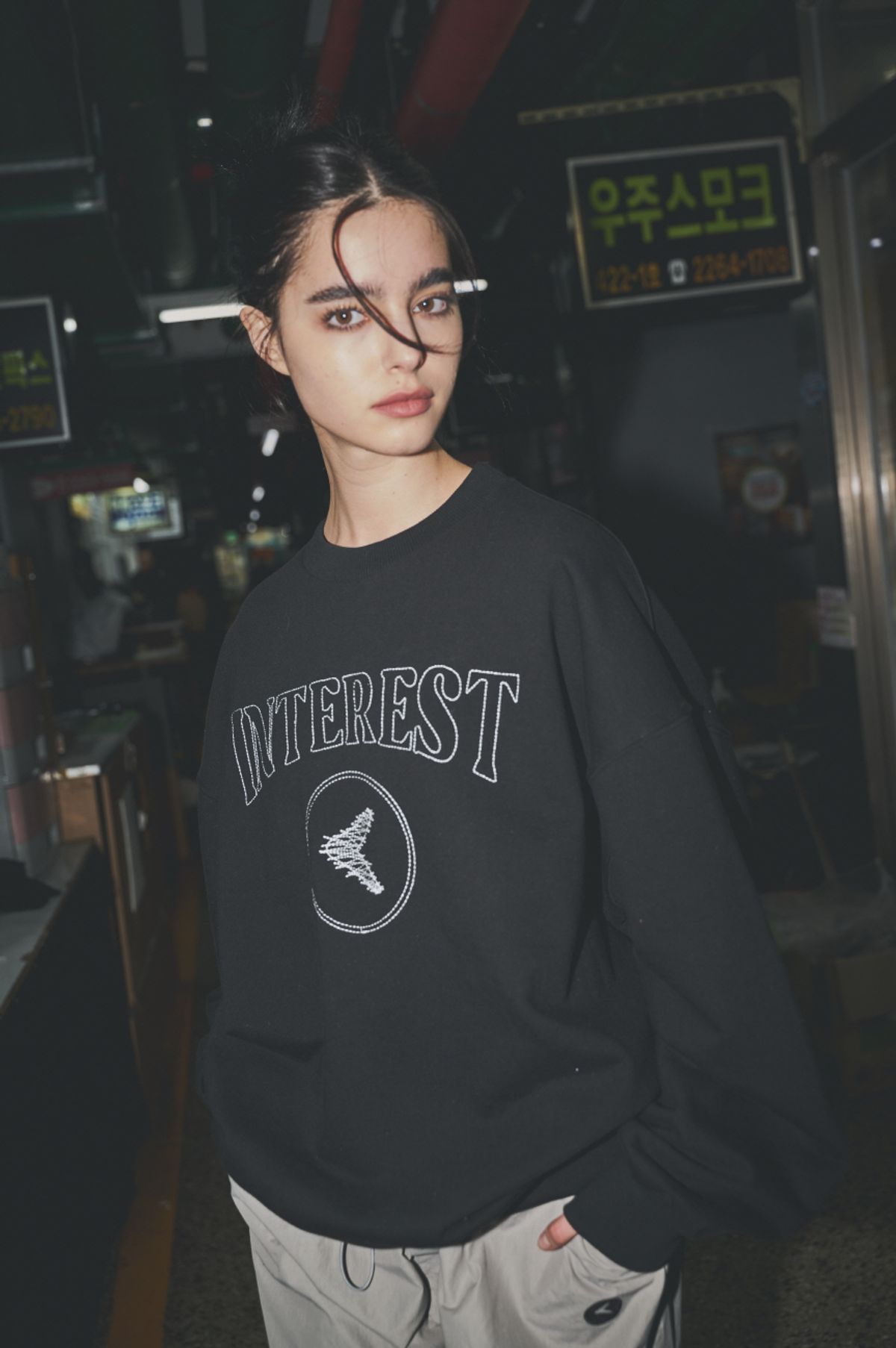 인터레스트(INTEREST) RUNNING OVERFIT MTM_BLACK