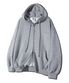 NOWHERE 어센틱 오버핏 2WAY 후드집업 GHZ-270_그레이