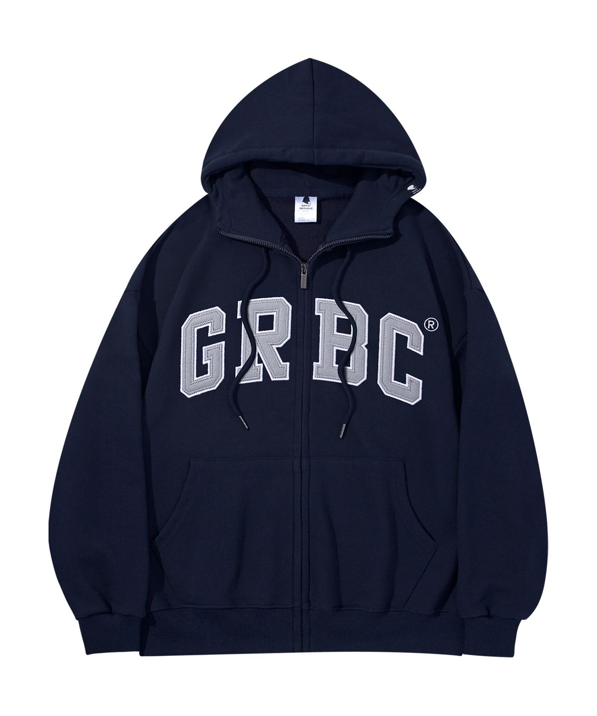 고스트리퍼블릭(GHOST REPUBLIC) GRBC 빅 패치 오버핏 후드집업 GHZ-269