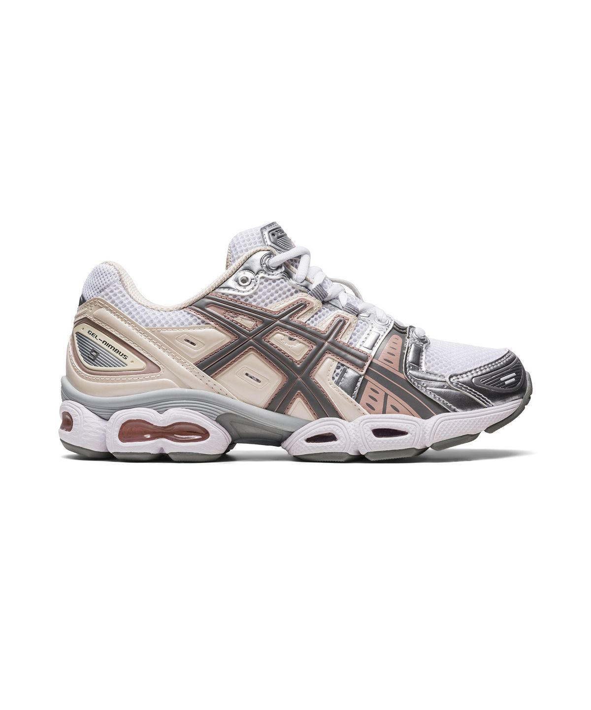 아식스(ASICS) 젤-님버스 9 - 화이트:오트밀 / 1202A278-104