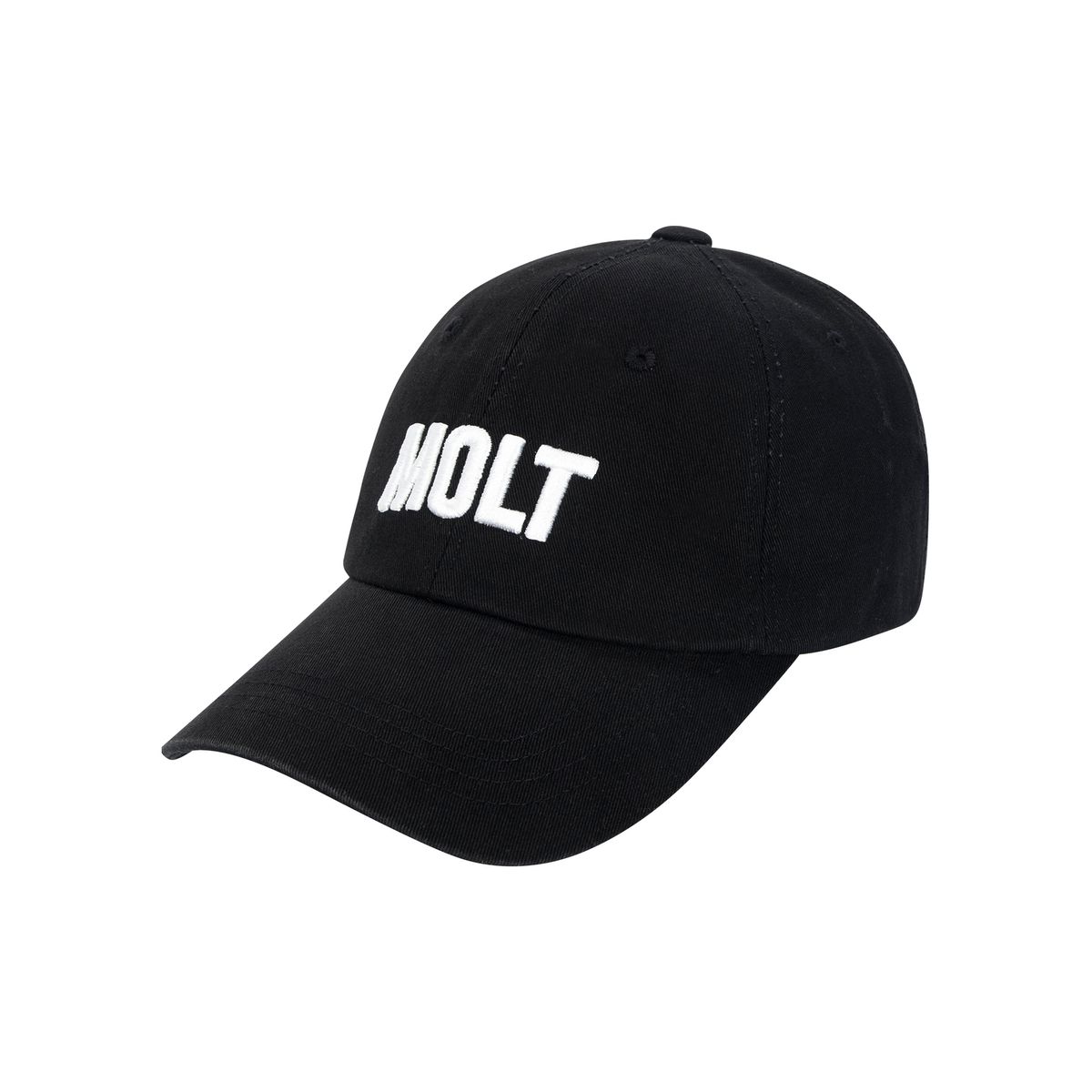 몰트(MOLT) Main 로고 소프트볼캡(블랙)