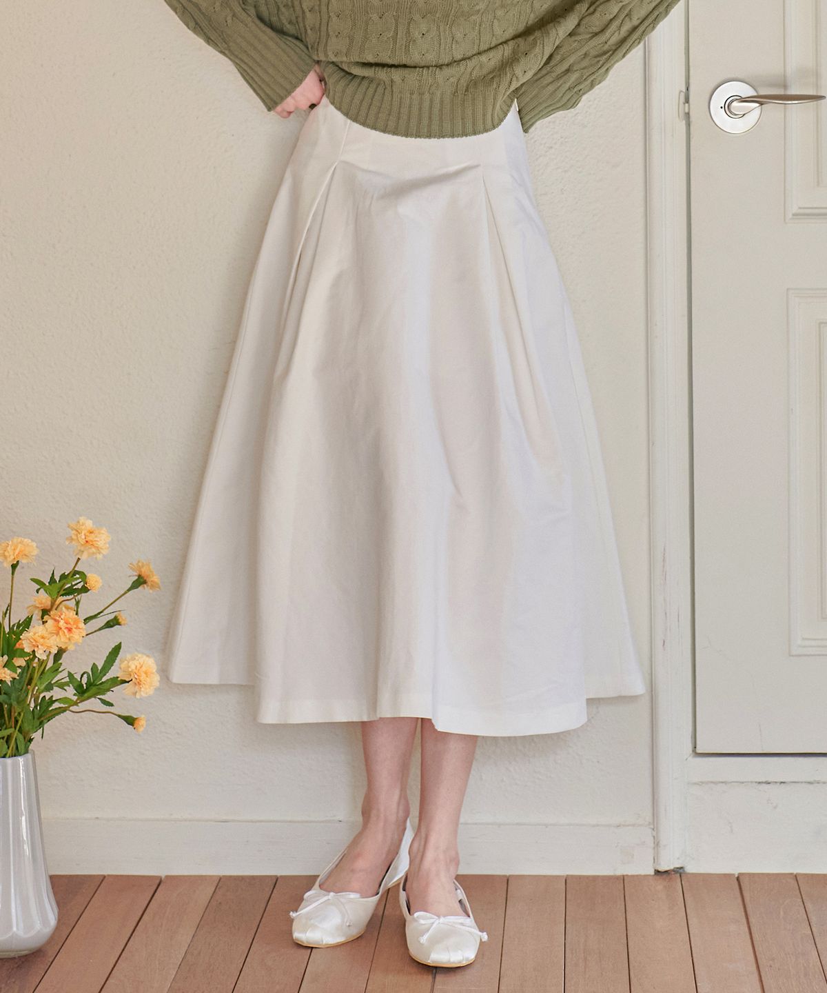 판도라핏(PANDORAFIT) Wayne Flare Skirt