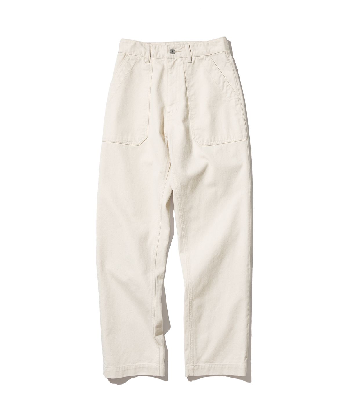 유니폼브릿지(UNIFORM BRIDGE) cotton fatigue pants regular fit(womens) natural