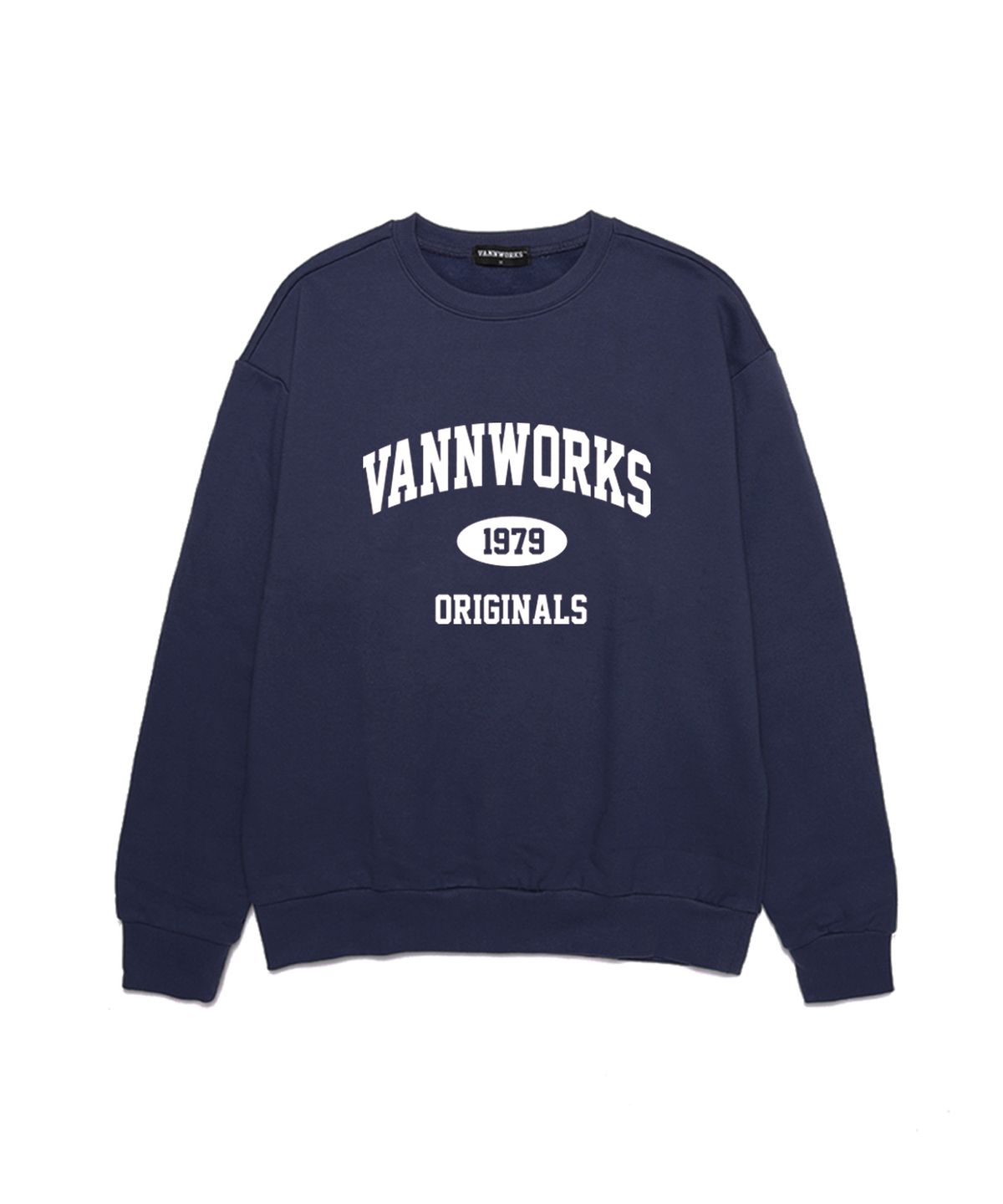 밴웍스(VANNWORKS) 아치 오리지널  스웨트셔츠 (VS0018) 네이비
