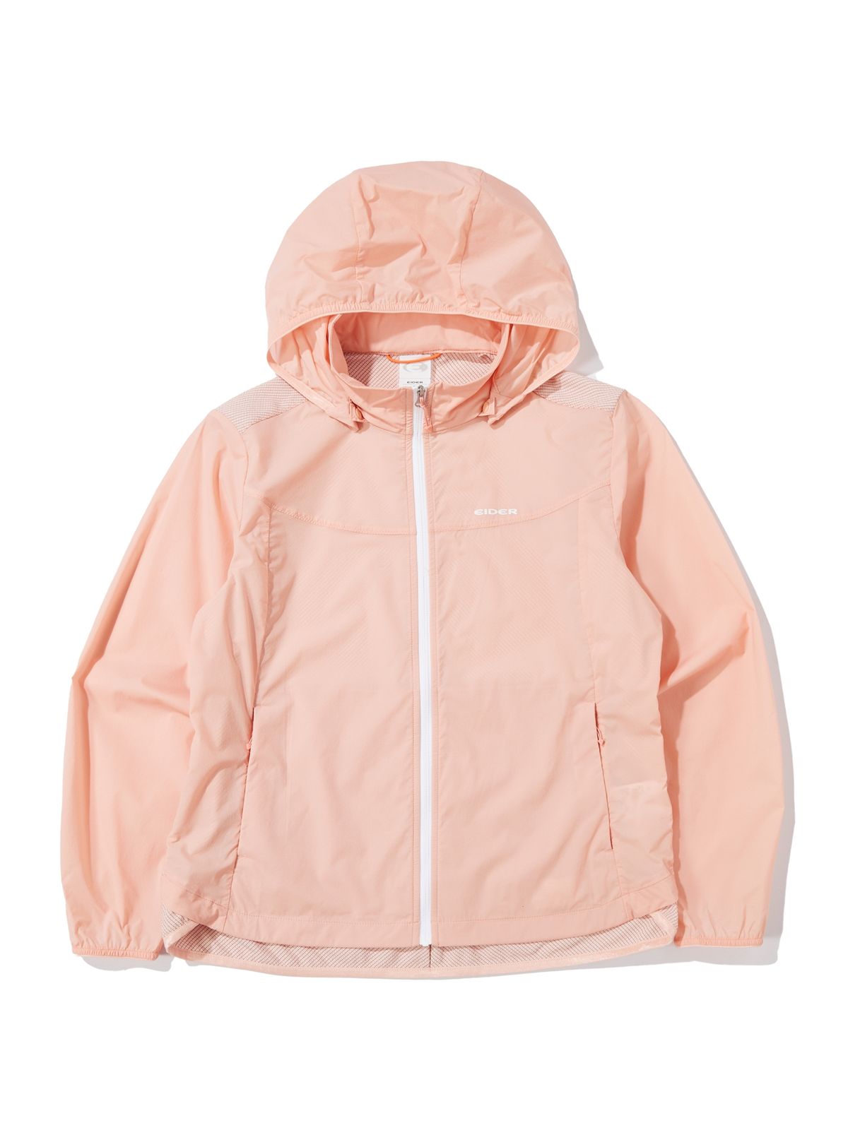 아이더(EIDER) FLEUR 2.3 (플레르 2.3) 여성 경량 하이브리드 방풍 자켓_Peach