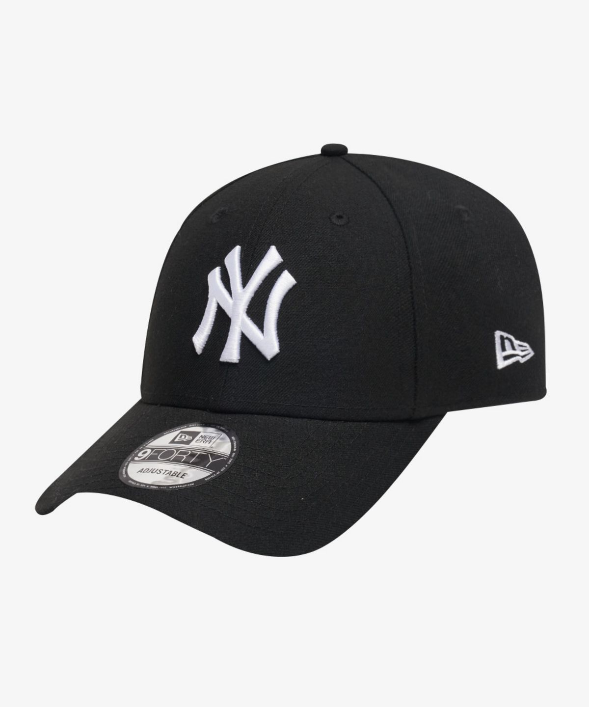 뉴에라(NEW ERA) MLB 화이트 온 블랙 뉴욕 양키스 볼캡