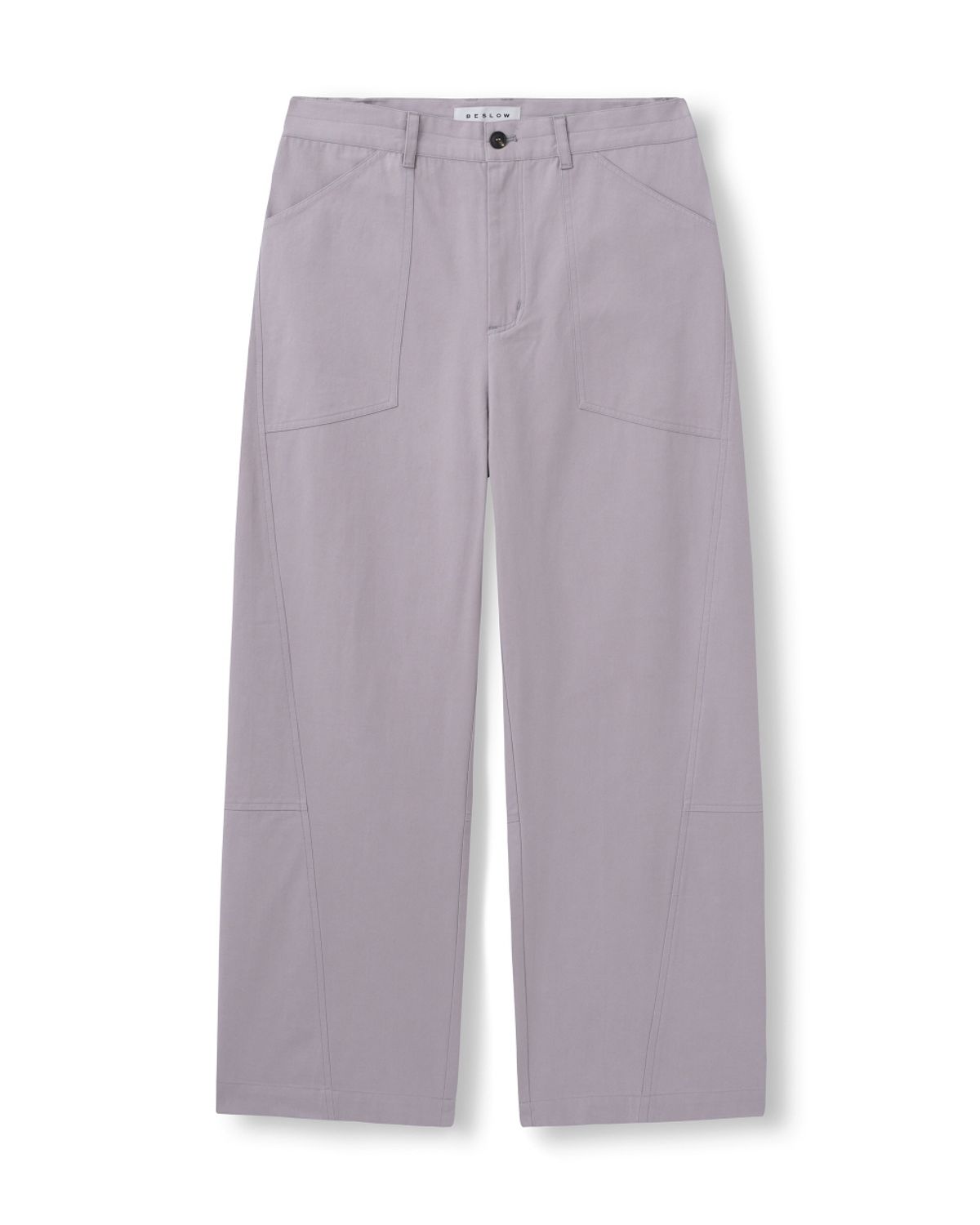 비슬로우(BESLOW) TWIST SEAM FATIGUE PANTS LAVENDER