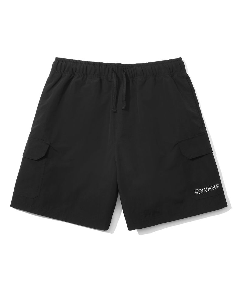CU SIGNATURE CARGO NYLON SHORTS PANTS 블랙