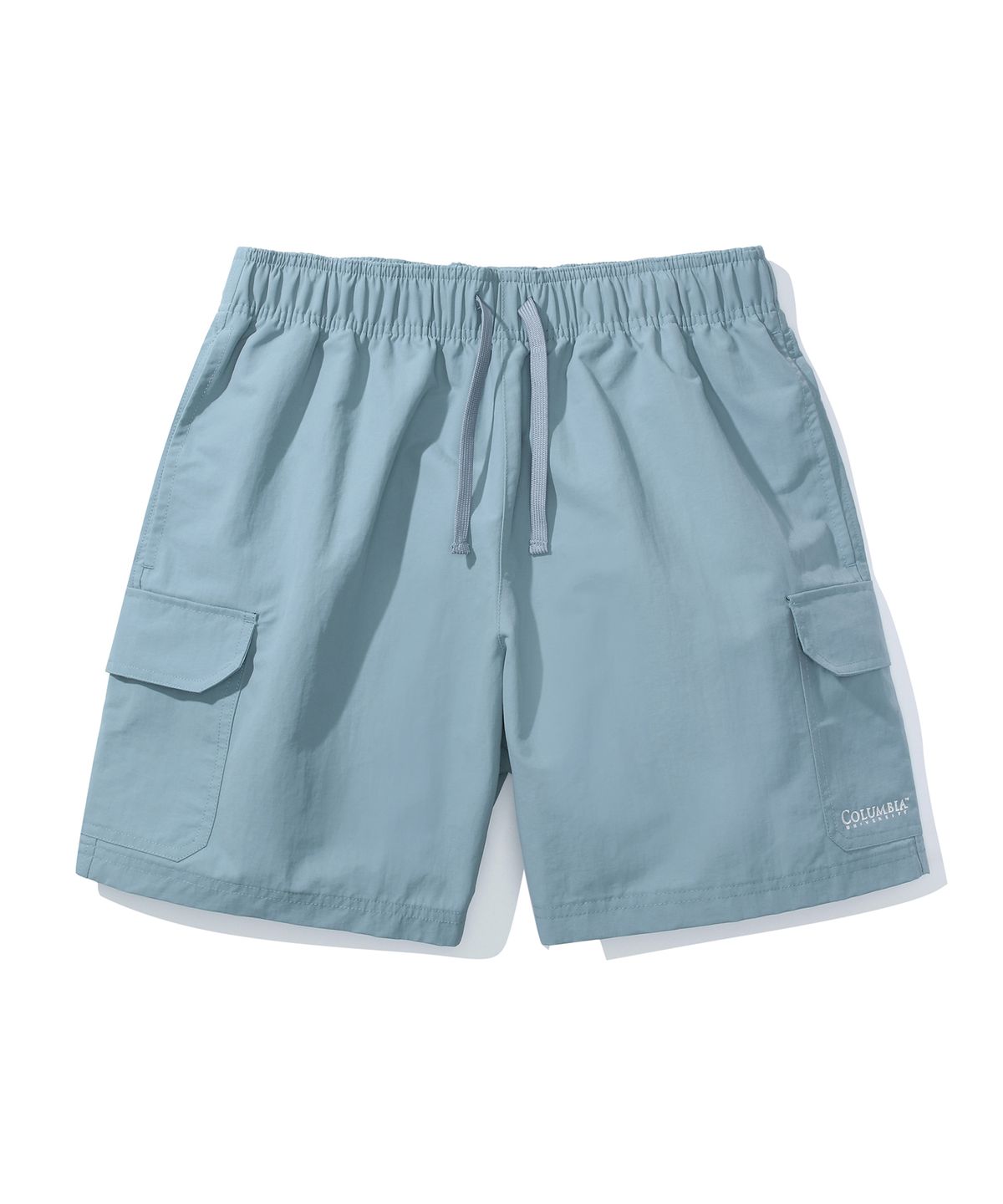컬럼비아 유니버시티(COLUMBIA UNIVERSITY) CU SIGNATURE CARGO NYLON SHORTS PANTS 더스트블루