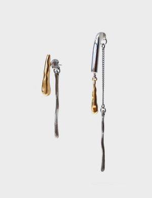 심플바 롱 귀걸이