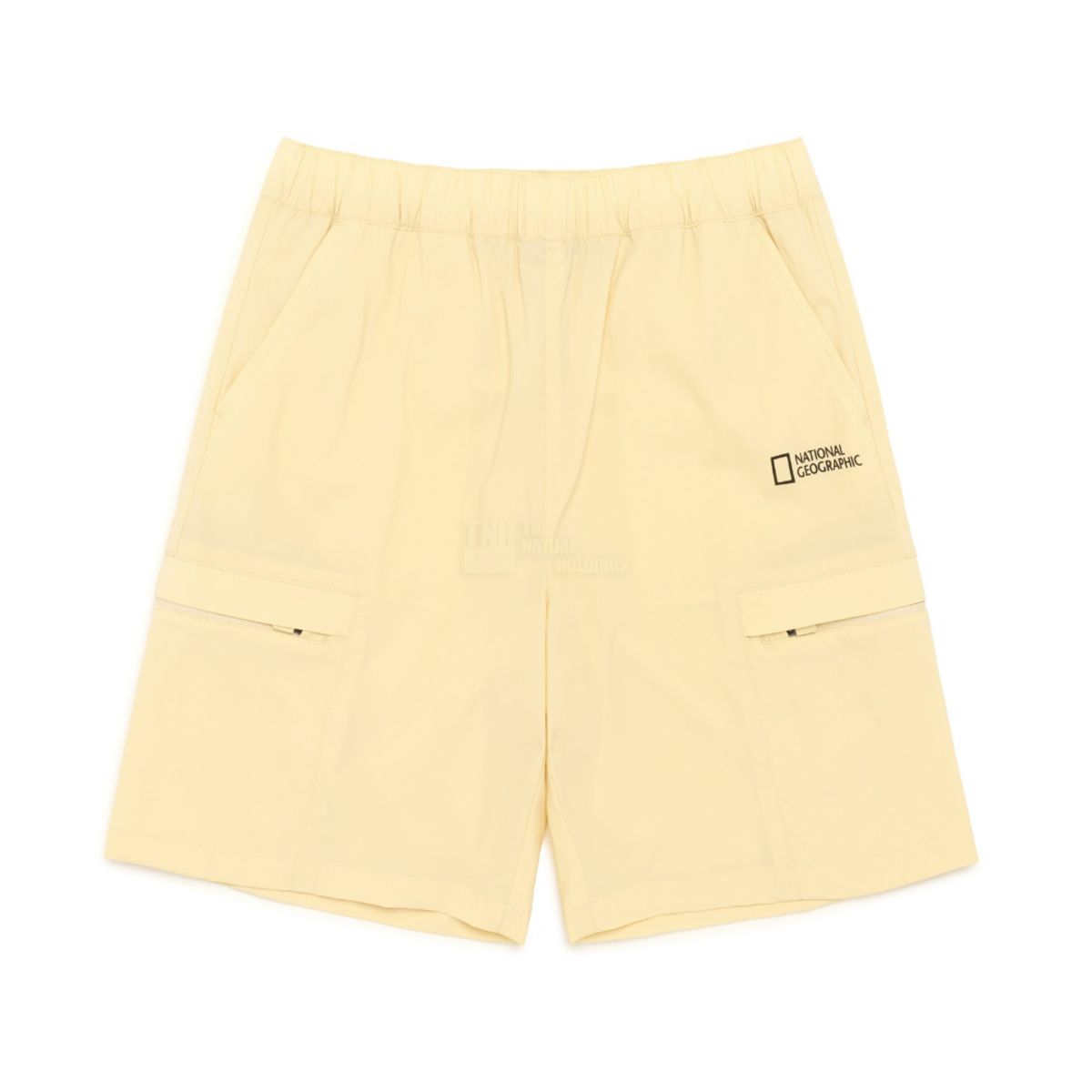 내셔널지오그래픽 키즈(NATIONAL GEOGRAPHIC KIDS) K232UHP860 포켓 우븐 5부 팬츠 BUTTER