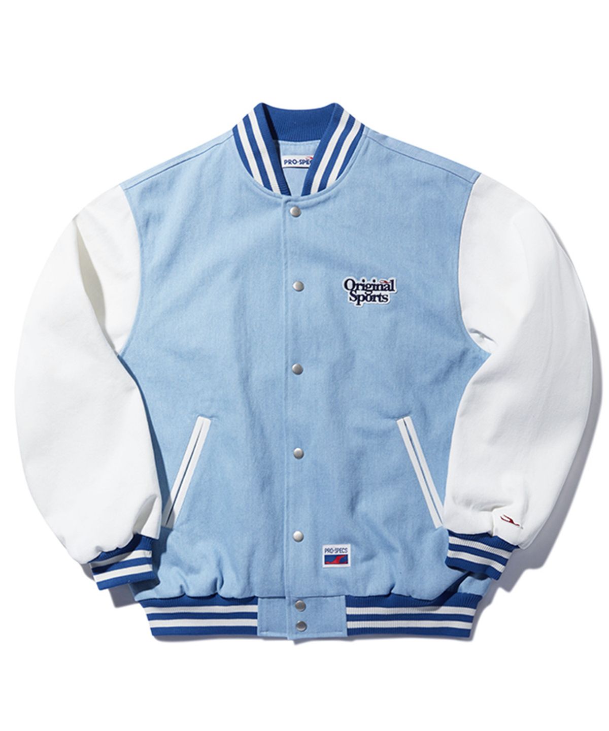 프로-스펙스(PRO-SPECS) DENIM VARSITY JACKET LTBU