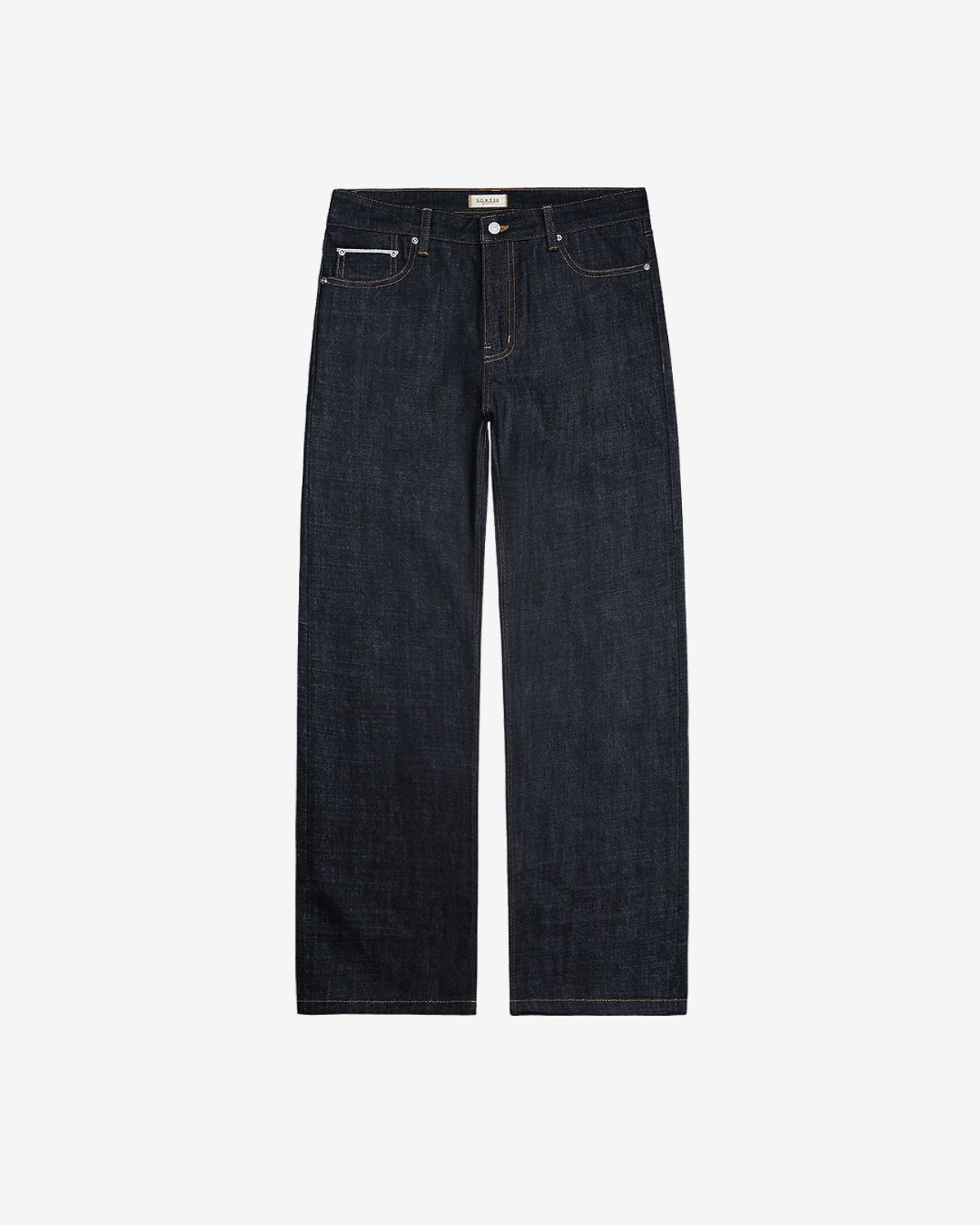 솔티(SORTIE) 084 Raw Selvedge denim Jeans (Deep Indigo)