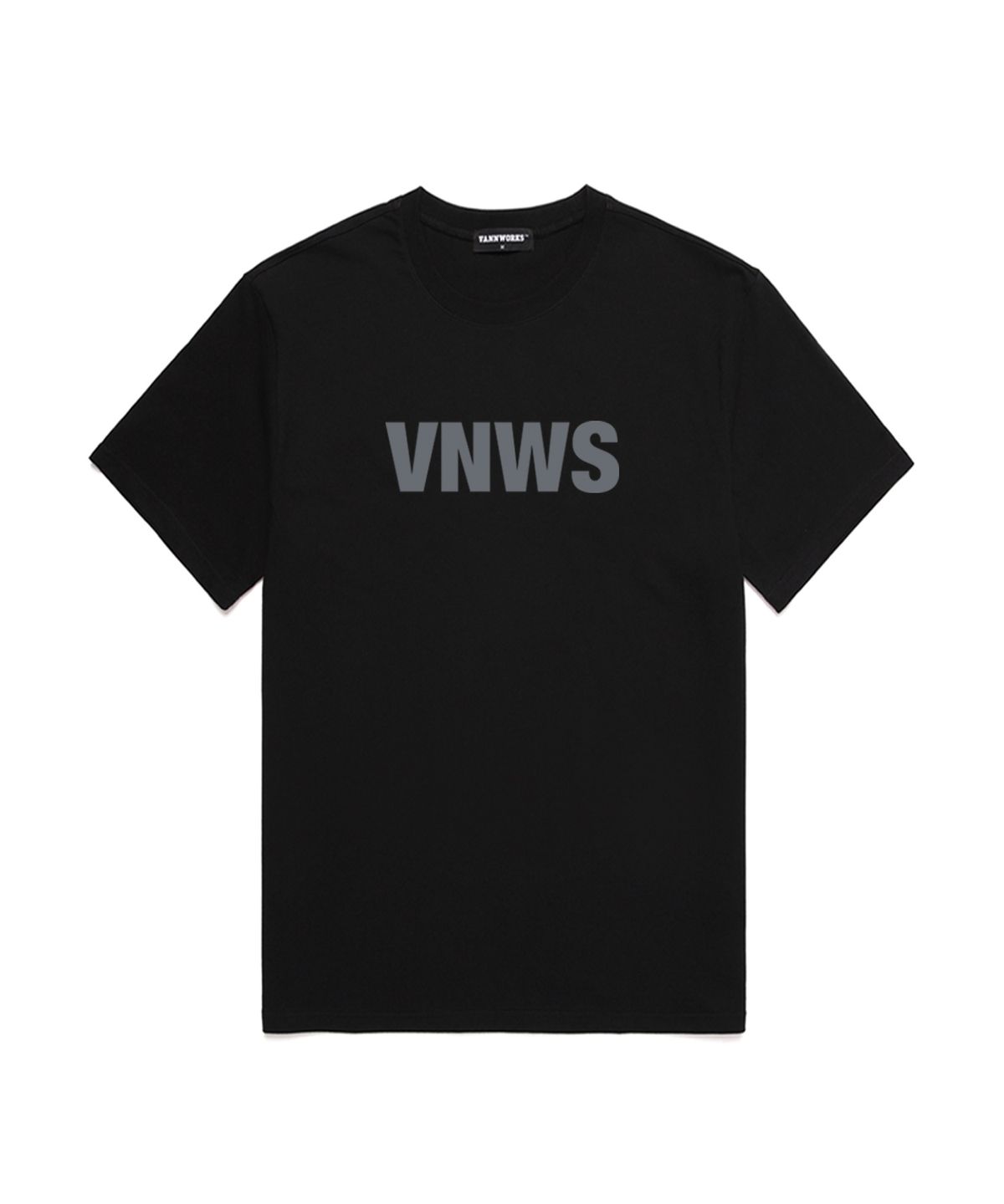 밴웍스(VANNWORKS) VNWS 로고 반팔 티셔츠 (VS0007) 블랙_그레이