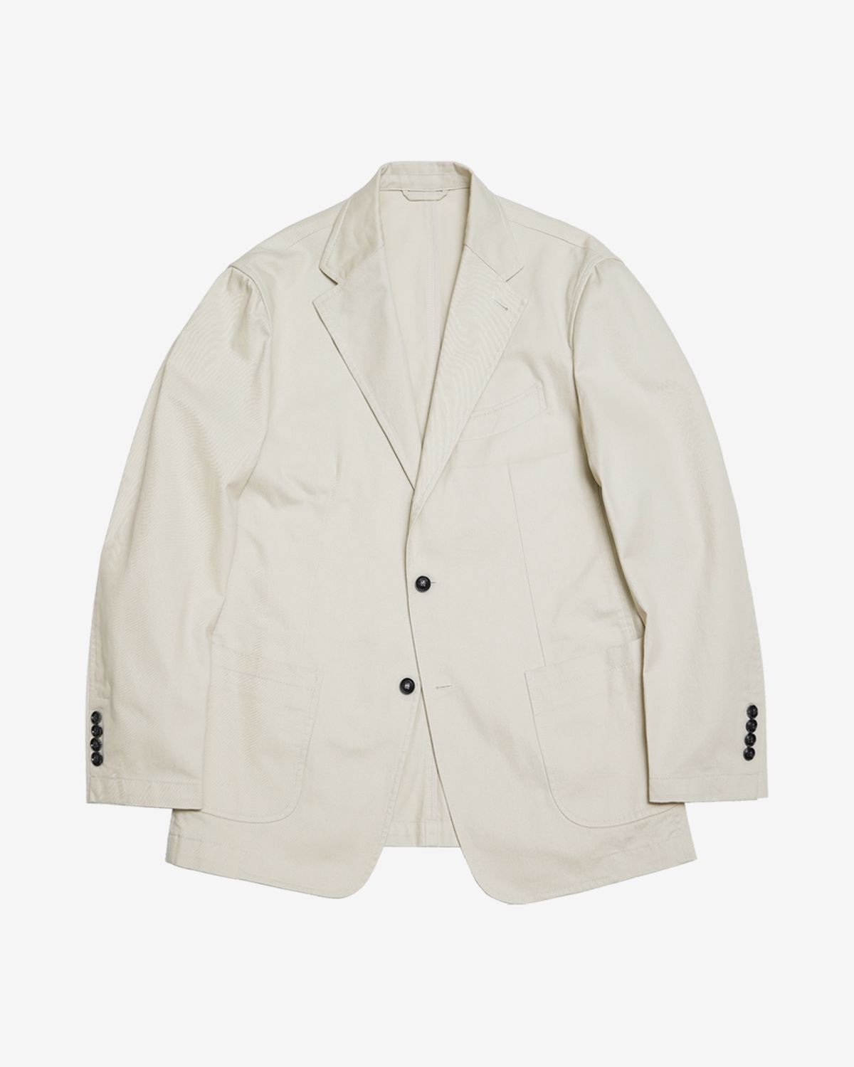 솔티(SORTIE) 3R2B Cotton Washed Jacket (Ivory)