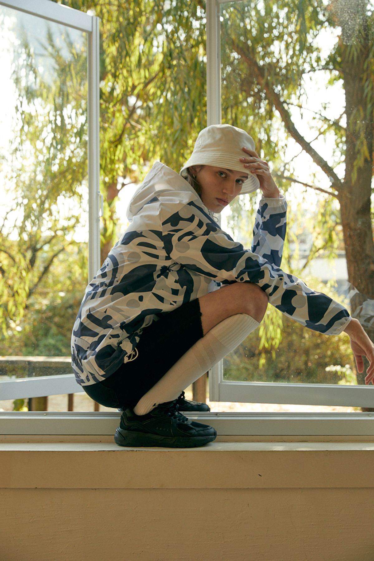 리드로(LEADRAW) Windbreaker _ White