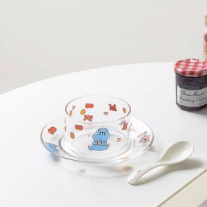 보노보노 시리얼볼 요거트볼 캐릭터 샐러드 그릇세트