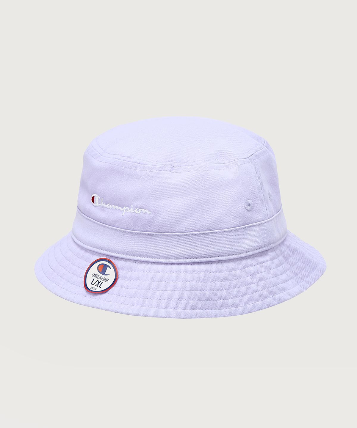 챔피온(CHAMPION) 가먼트워시 릴렉스드 버킷햇 Light Purple