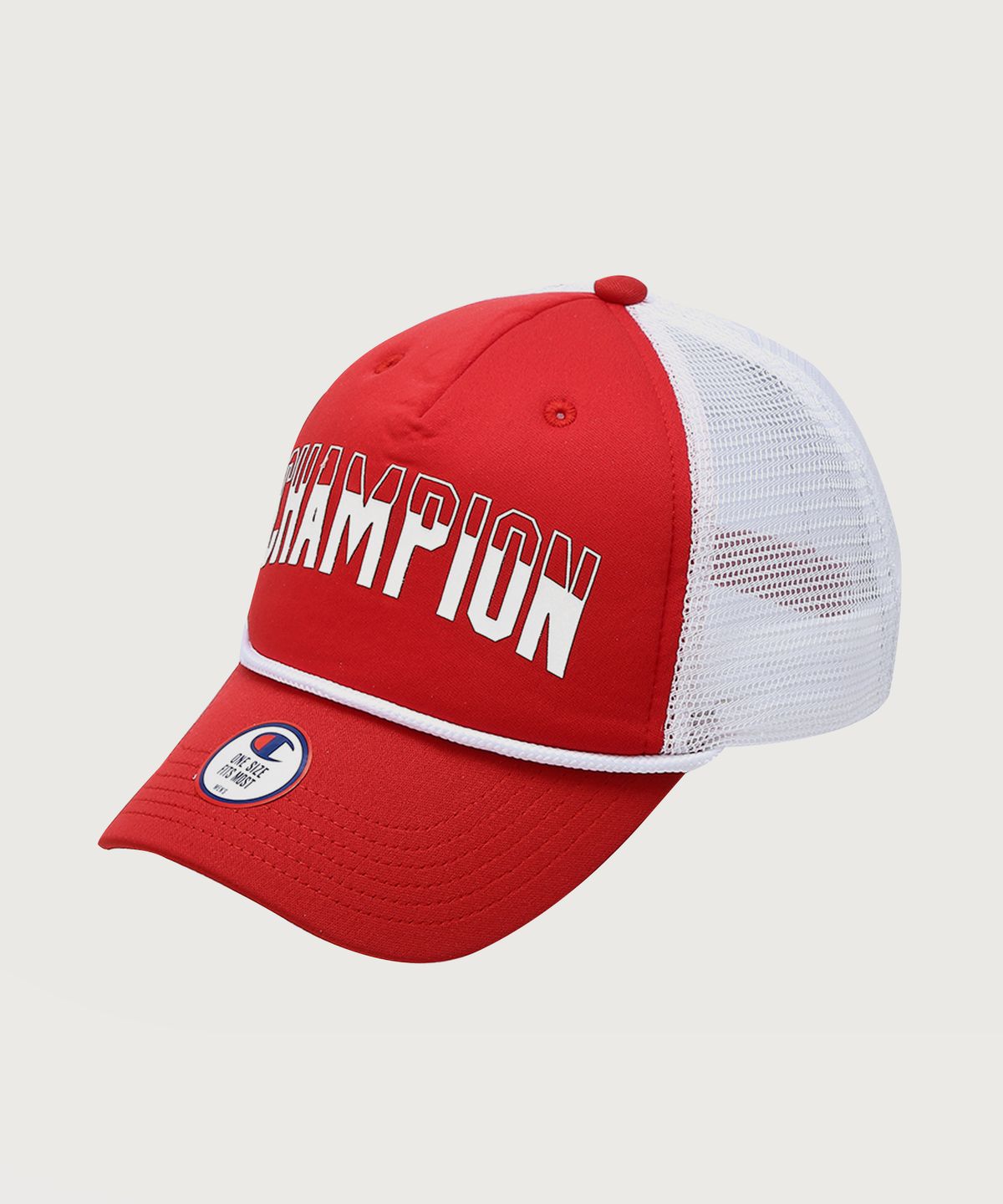 챔피온(CHAMPION) 5패널 트러커 볼캡 Normal Red