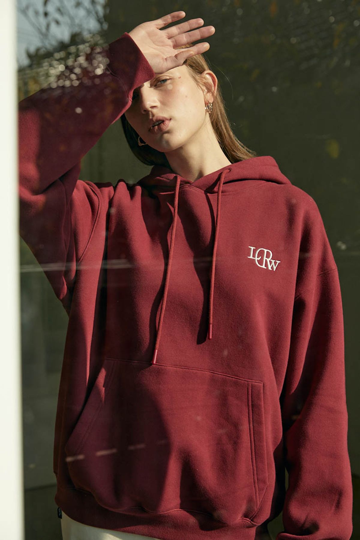 리드로(LEADRAW) A Hoody _ Burgundy