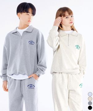 주니어 CLUB 아이비 오버핏 럭비 맨투맨 JMT-J140