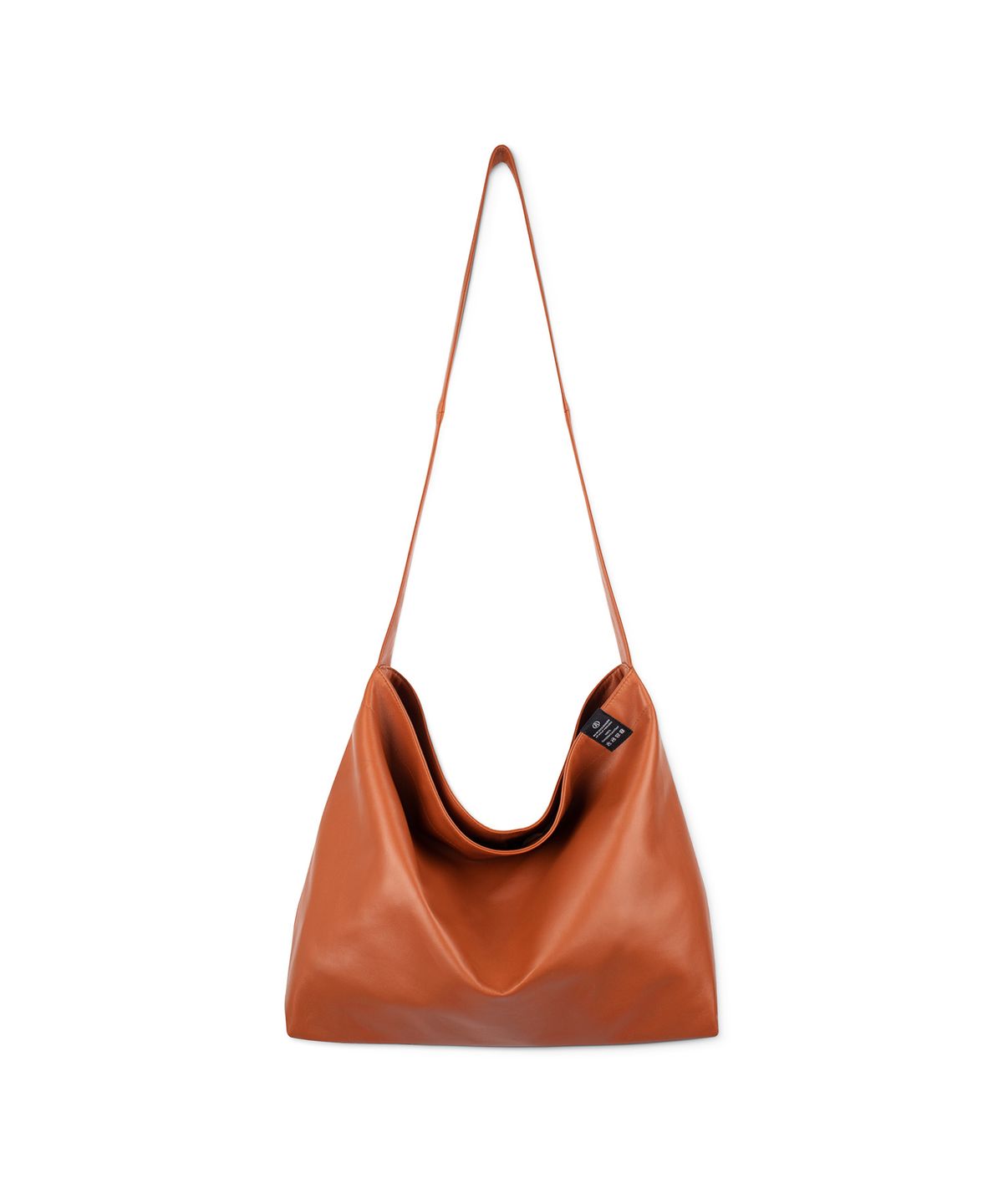 에이제로(AZERO) Soft Hobo Bag (Orange Brown)