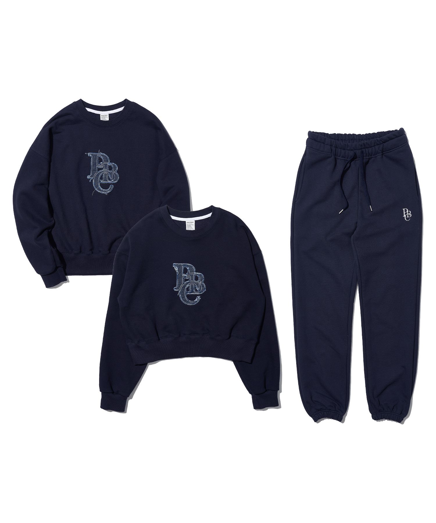 MUSINSA公式 | PAPERBOY [セット] ツイルPBCスウェットセットアップ 