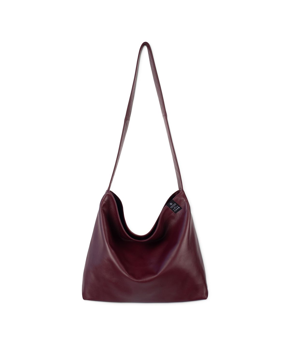 에이제로(AZERO) Soft Hobo Bag (Plum)