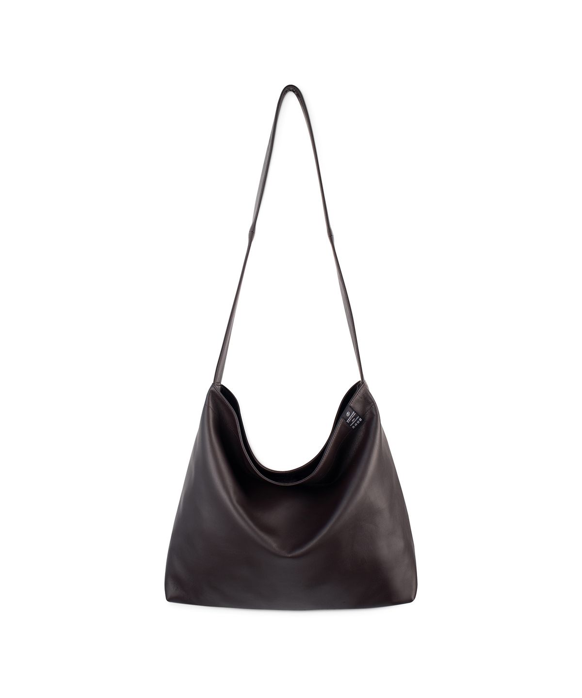 에이제로(AZERO) Soft Hobo Bag (Dark Brown)