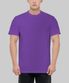6.0oz 액티브 무지 기본 반팔 티셔츠_퍼플