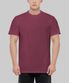 6.0oz 액티브 무지 기본 반팔 티셔츠_버건디
