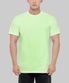 6.0oz 액티브 무지 기본 반팔 티셔츠_세이프티그린