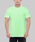 6.0oz 액티브 무지 기본 반팔 티셔츠_라임