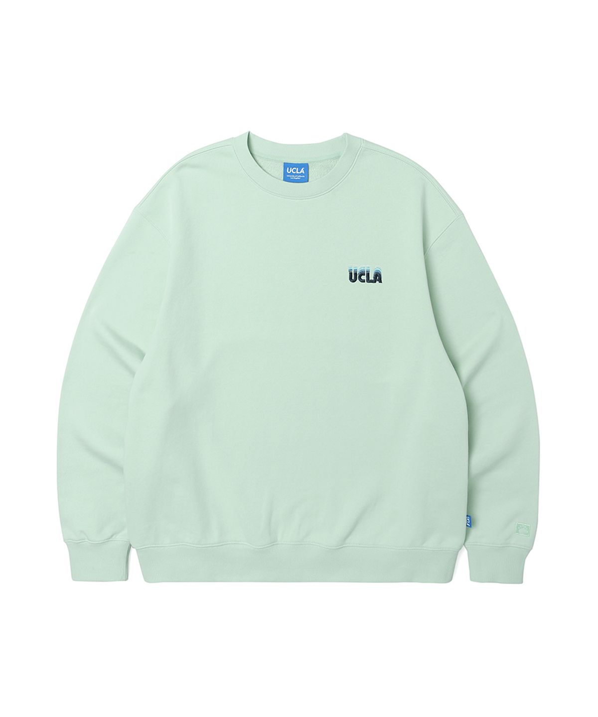 유씨엘에이(UCLA) 변형로고 베이직 맨투맨[MINT](UZ3LT02_61)