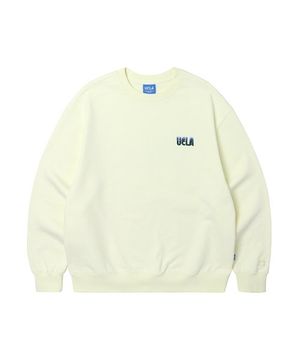 변형로고 베이직 맨투맨[YELLOW](UZ3LT02_75)