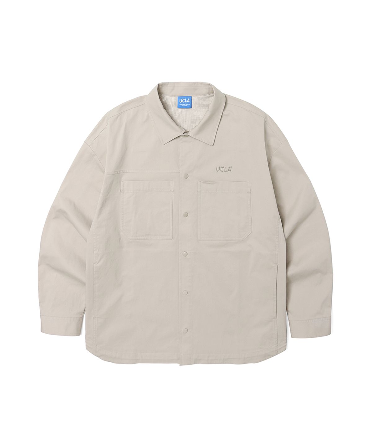 유씨엘에이(UCLA) 카고 셋업셔츠[BEIGE](UZ3LS02_25)