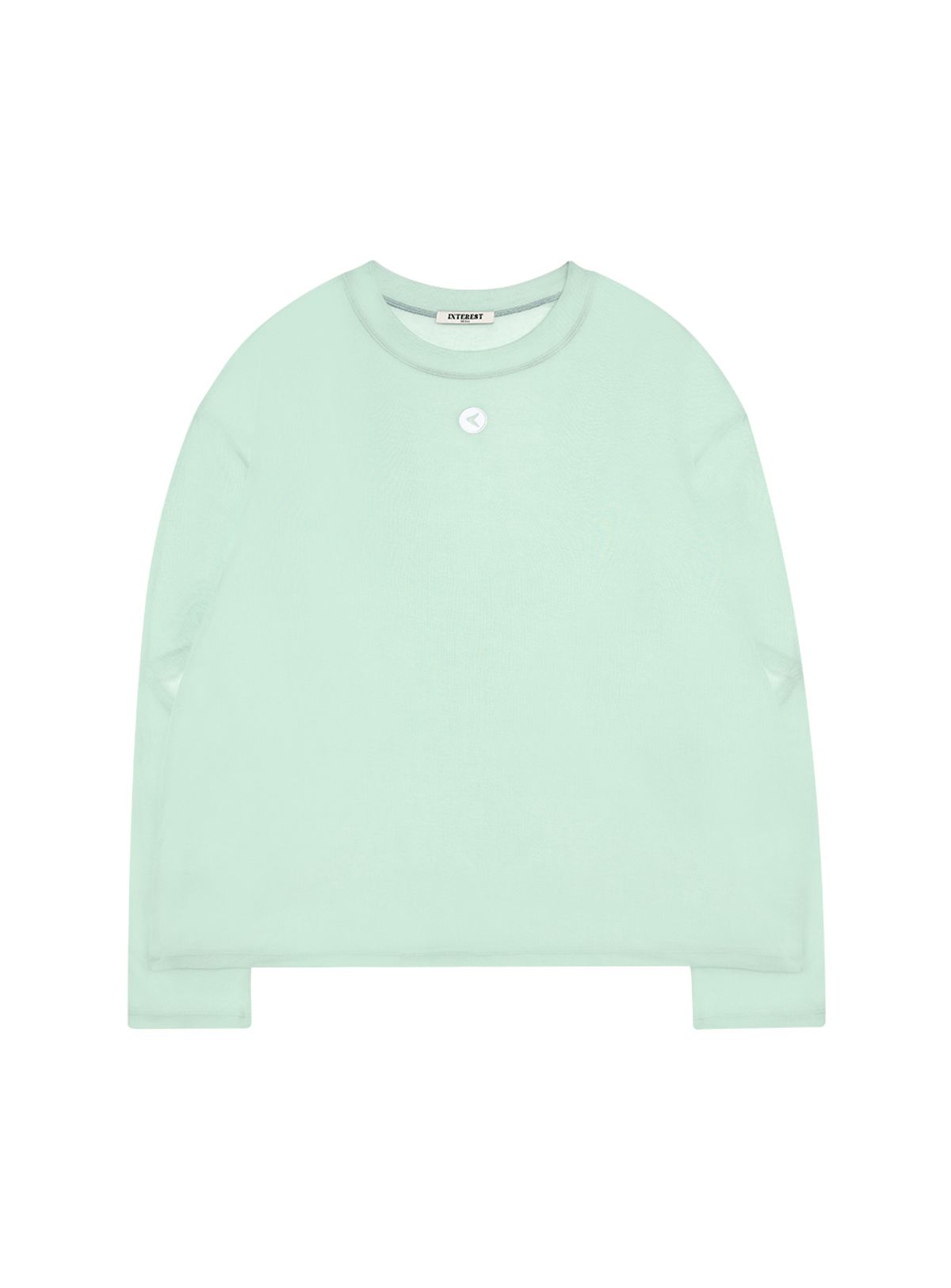 인터레스트(INTEREST) CUT OUT SLEELVE TOP_MINT