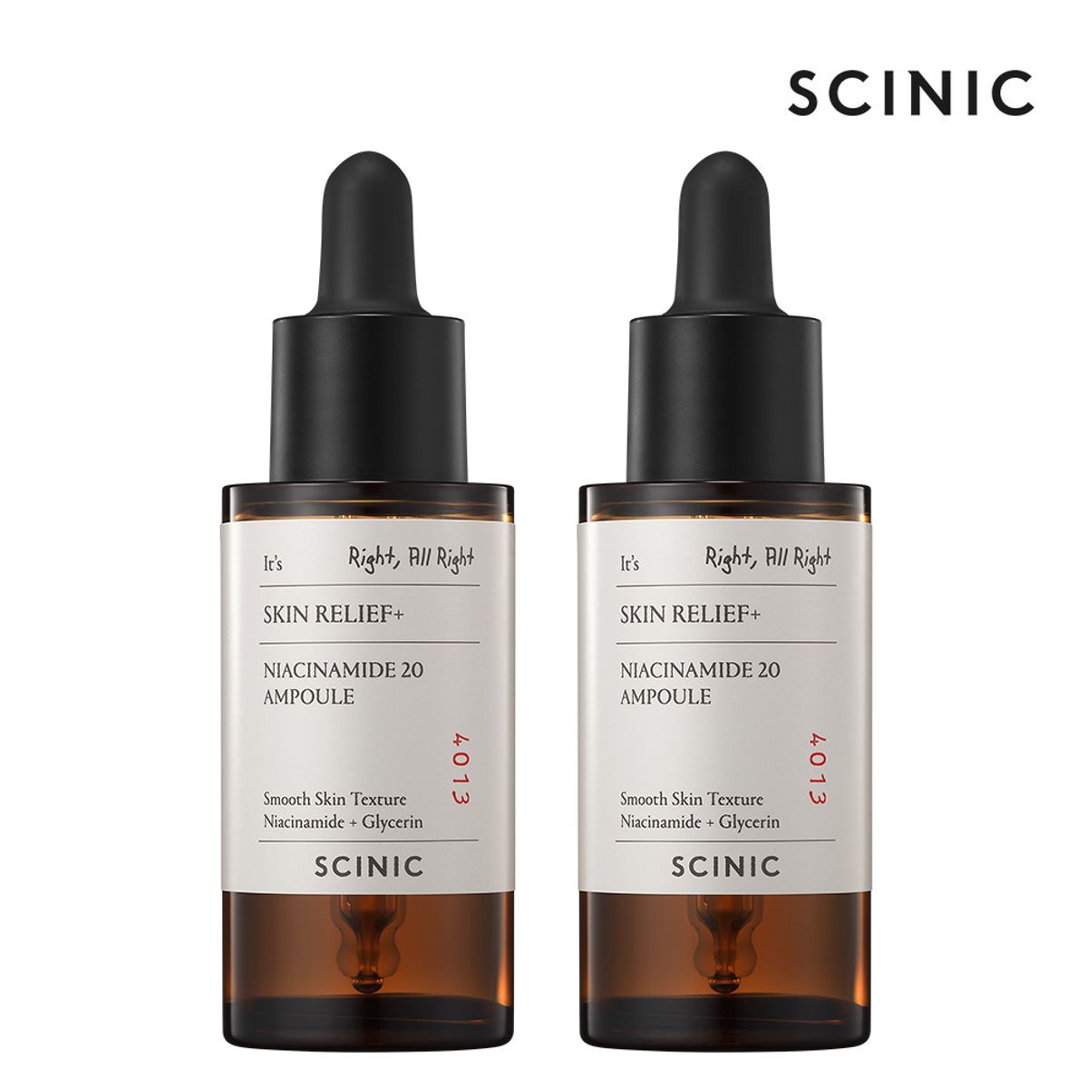 싸이닉(SCINIC) 스킨 릴리프 나이아신아마이드 20앰플 30ml 2개