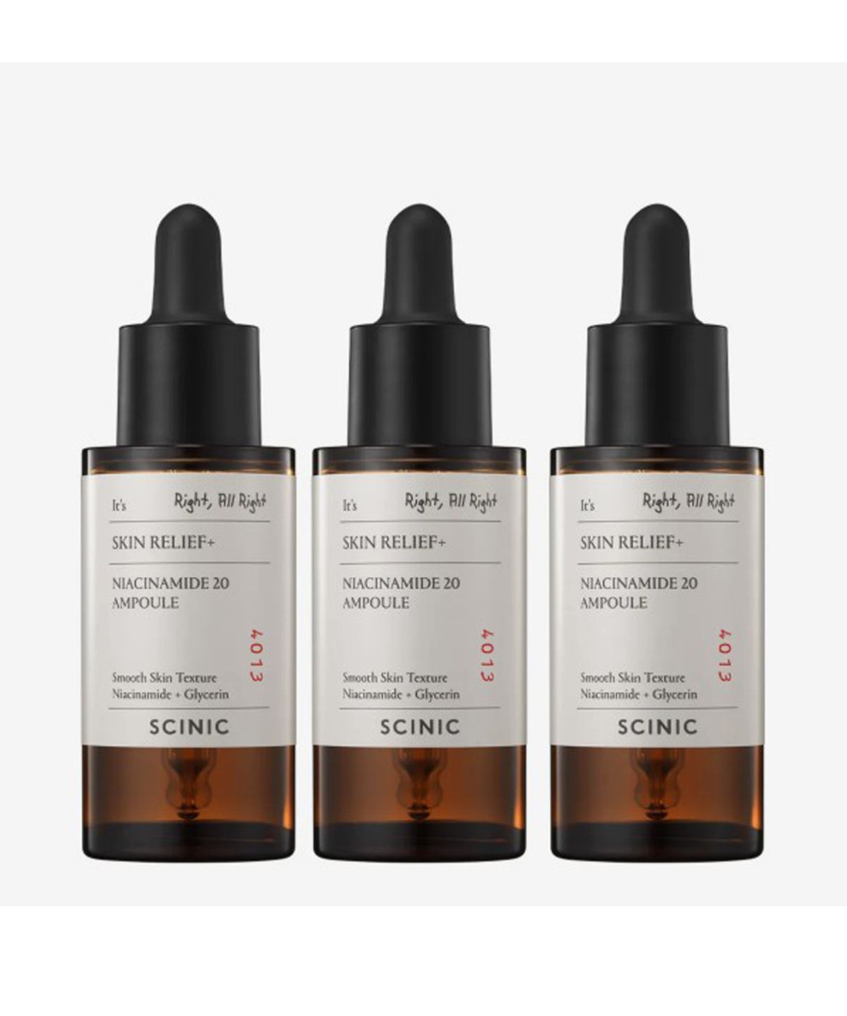 싸이닉(SCINIC) 스킨 릴리프 나이아신아마이드 20앰플 30ml 3개