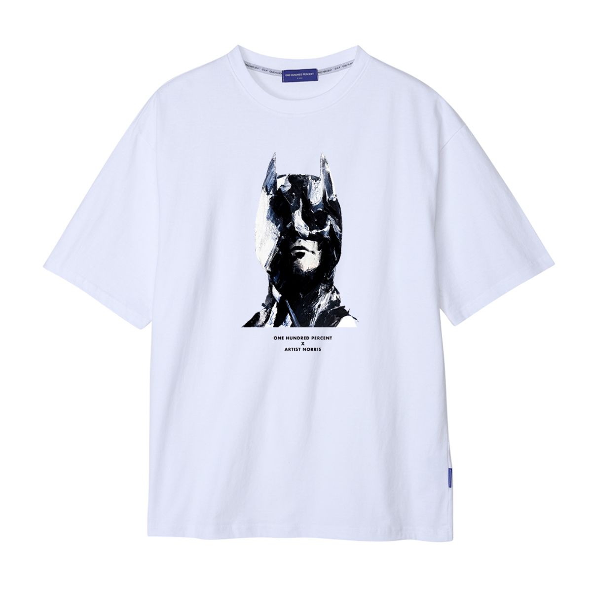 원헌드레드퍼센트 포 우먼(ONEHUNDREDPERCENT FOR WOMAN) OHP X NORRIS no.0654 세미오버 반팔티