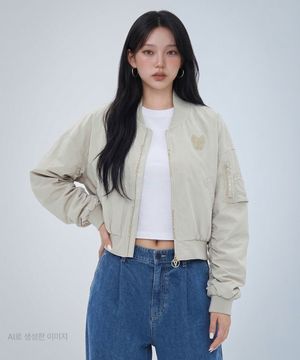 여성) 스탠다드 숏 항공점퍼