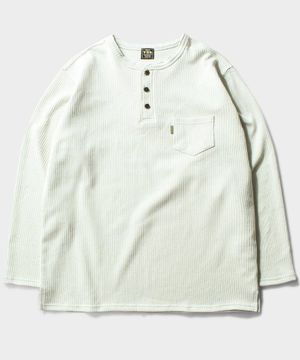 CLASSIC HENLYNECK LONG SLEEVE [Light Beige]