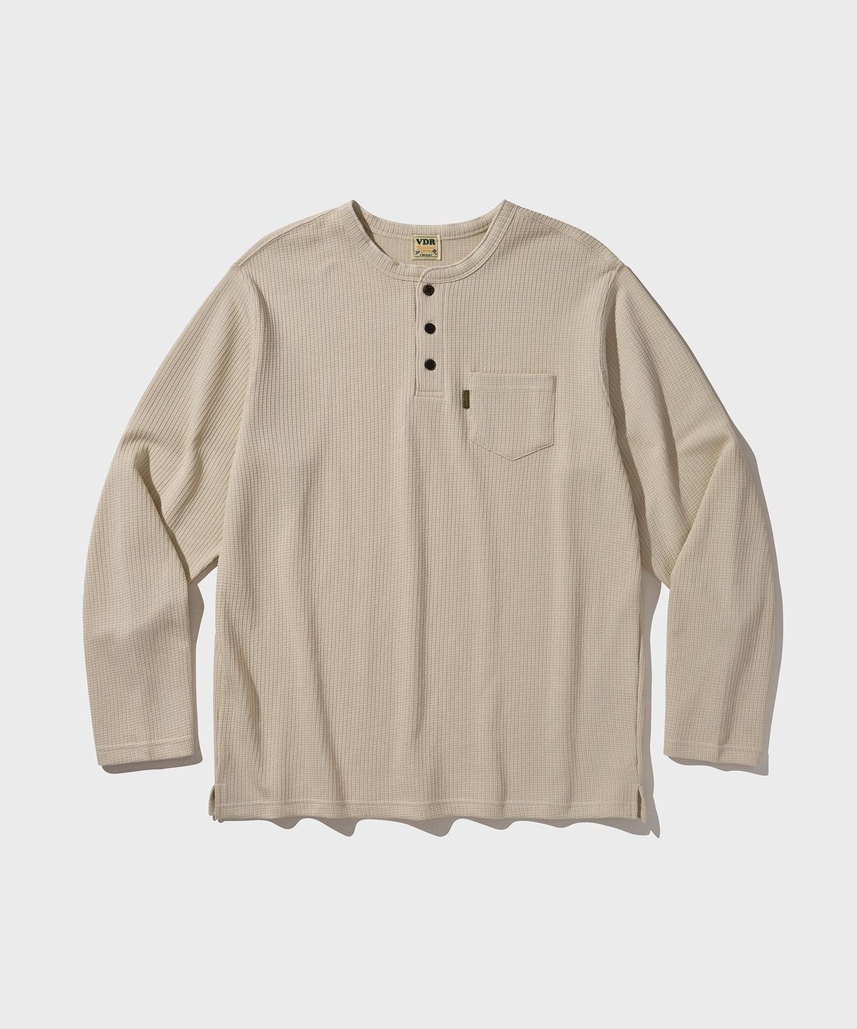 비디알(VDR) CLASSIC HENLYNECK LONG SLEEVE [Ivory]