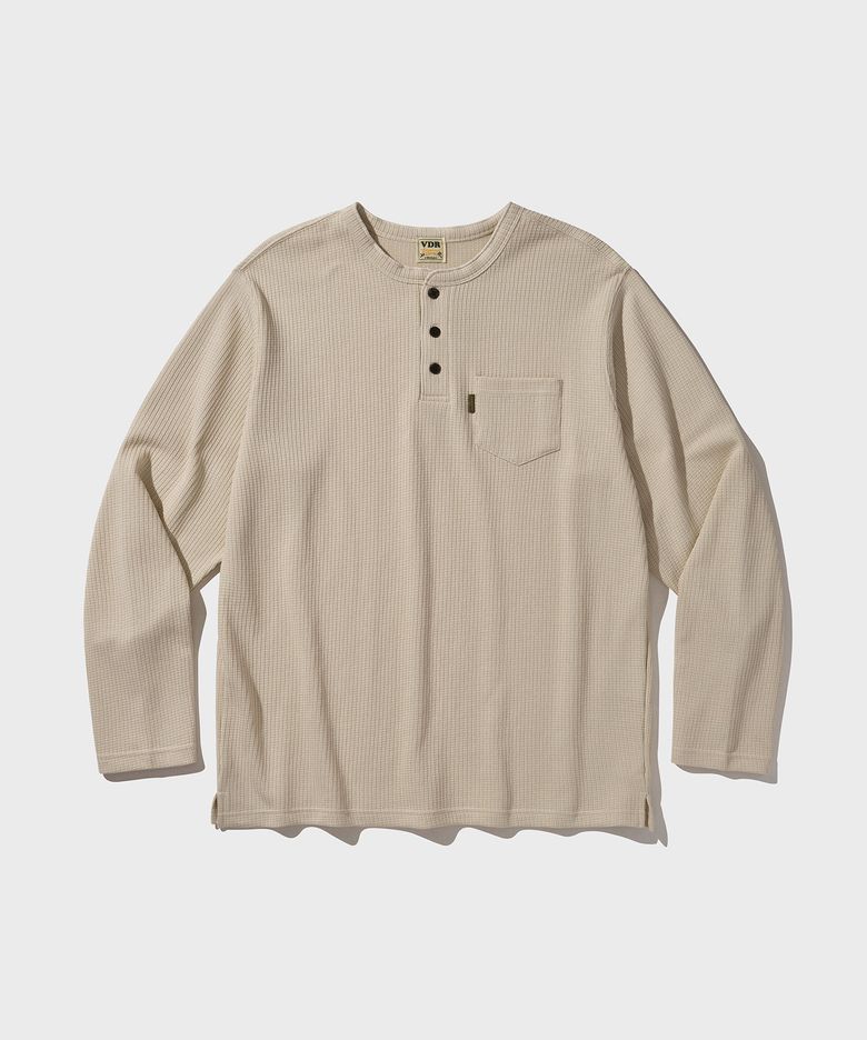 CLASSIC HENLYNECK LONG SLEEVE [Ivory]