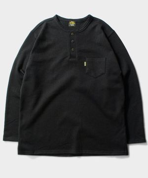 CLASSIC HENLYNECK LONG SLEEVE [Black]