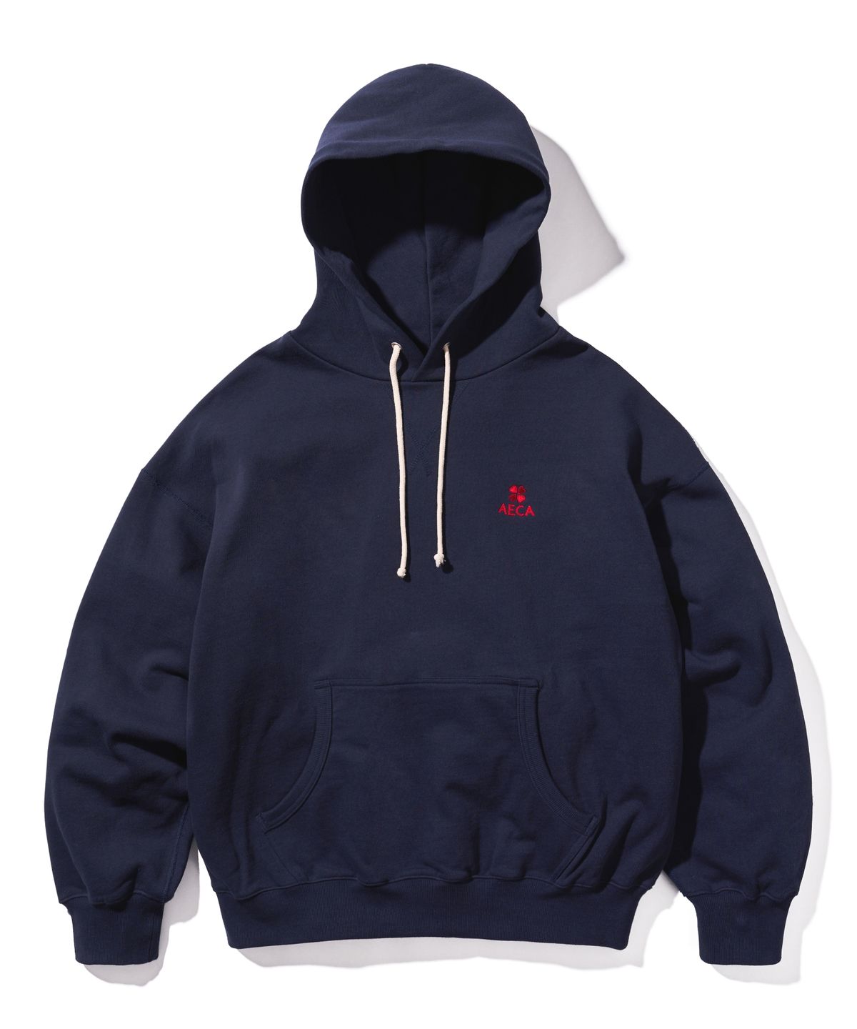 에이카화이트(AECA) EVERYDAY AECA CLOVER HOODIE-NAVY