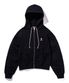 EVERYDAY AECA CLOVER ZIP UP HOODIE-BLACK