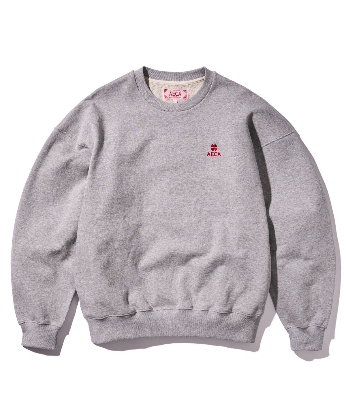 에이카화이트(AECA) EVERYDAY AECA CLOVER SWEAT SHIRTS-GREY