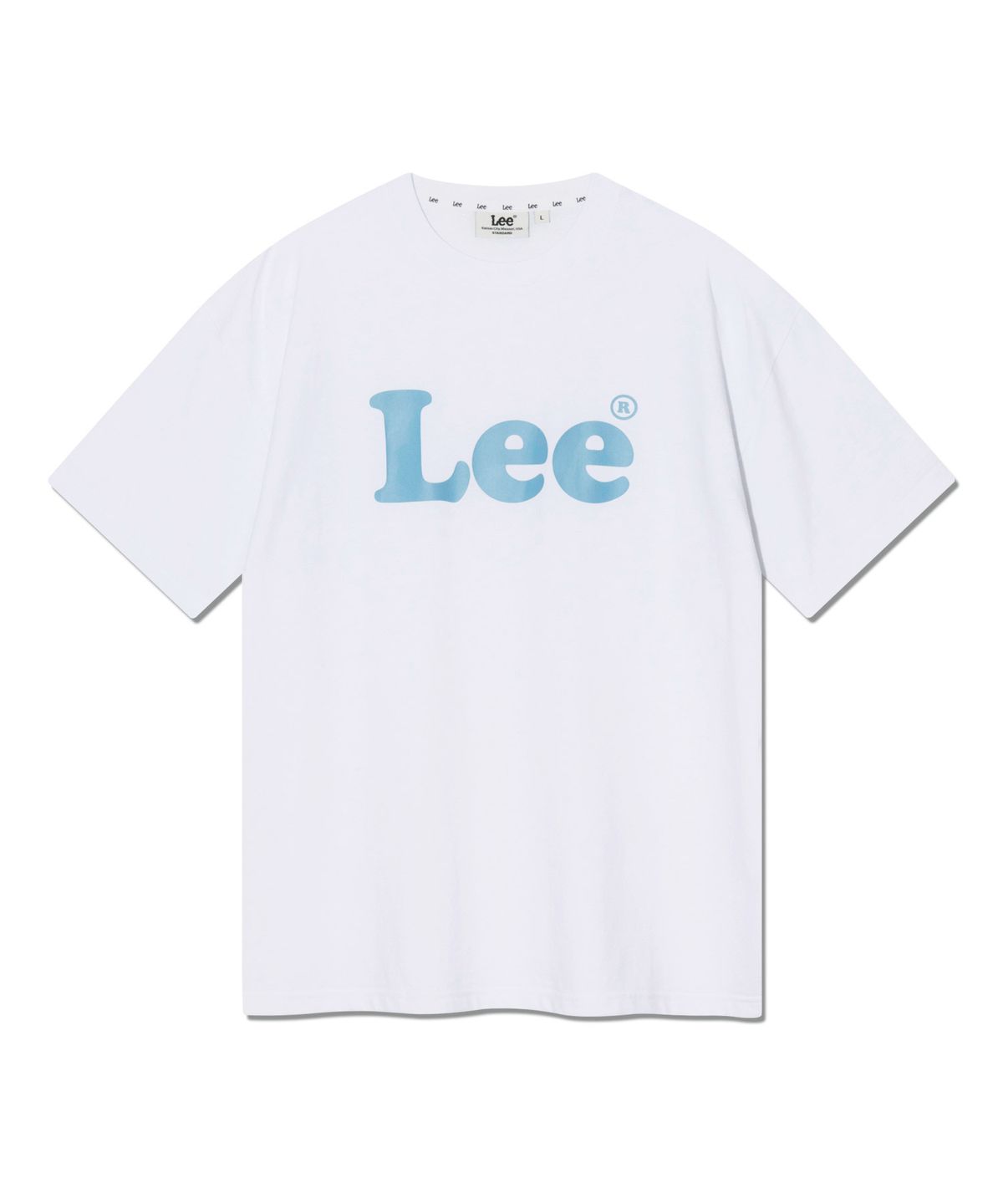 리(LEE) 빈티지 빅 로고 티셔츠 화이트