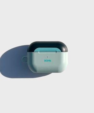 [에어팟 케이스] 108 CARTOON_ice matcha(matt-hard)